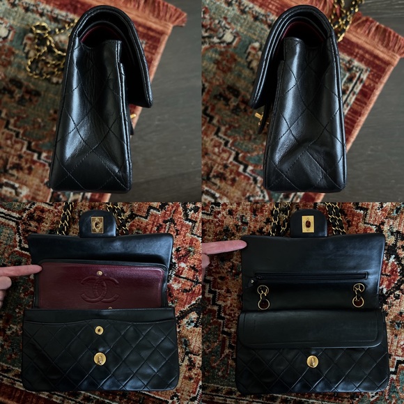 SOLD**Chanel Vintage Classic Small Double Flap Bag - Picture 8 of 13